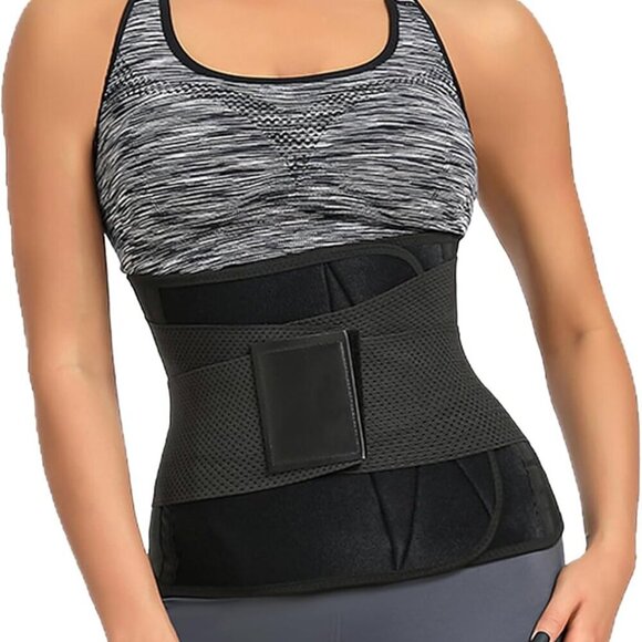Jewelry - Sweat Waist Trainer for women Working Out Waist Trimmer Warp Belt Belly Band Tum